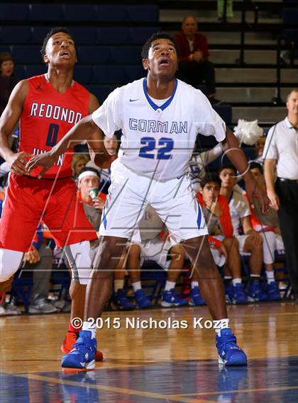 Thumbnail 2 in Redondo Union vs. Bishop Gorman (Tarkanian Classic) photogallery.