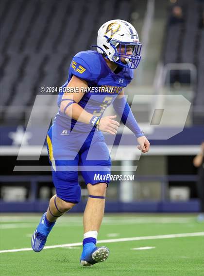 Thumbnail 2 in Whiteface vs. Gordon (UIL 1A Division I Football Final) photogallery.