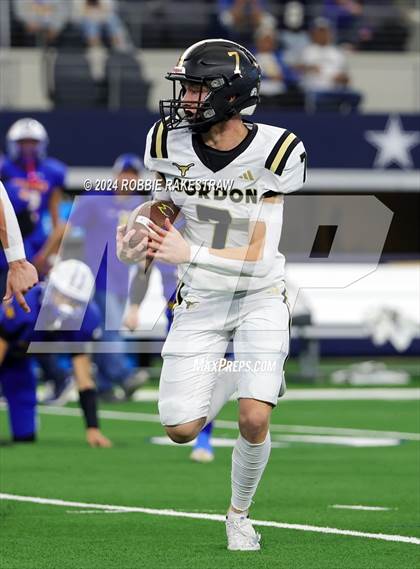 Thumbnail 2 in Whiteface vs. Gordon (UIL 1A Division I Football Final) photogallery.