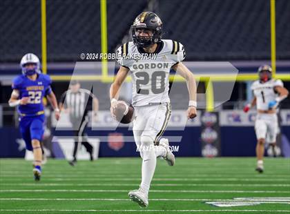 Thumbnail 1 in Whiteface vs. Gordon (UIL 1A Division I Football Final) photogallery.