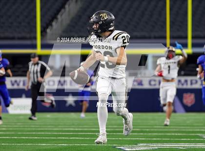 Thumbnail 3 in Whiteface vs. Gordon (UIL 1A Division I Football Final) photogallery.