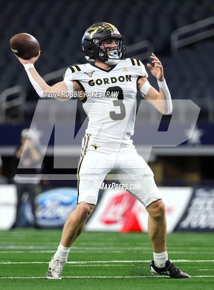 Thumbnail 3 in Whiteface vs. Gordon (UIL 1A Division I Football Final) photogallery.
