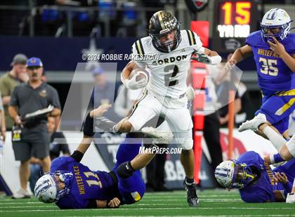 Thumbnail 1 in Whiteface vs. Gordon (UIL 1A Division I Football Final) photogallery.