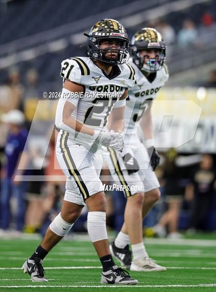 Thumbnail 3 in Whiteface vs. Gordon (UIL 1A Division I Football Final) photogallery.