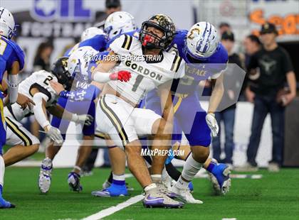 Thumbnail 1 in Whiteface vs. Gordon (UIL 1A Division I Football Final) photogallery.
