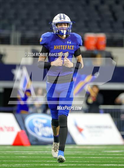 Thumbnail 2 in Whiteface vs. Gordon (UIL 1A Division I Football Final) photogallery.