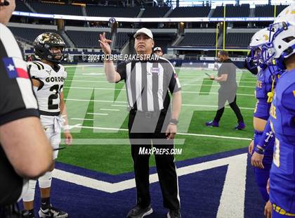 Thumbnail 3 in Whiteface vs. Gordon (UIL 1A Division I Football Final) photogallery.