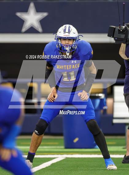 Thumbnail 1 in Whiteface vs. Gordon (UIL 1A Division I Football Final) photogallery.