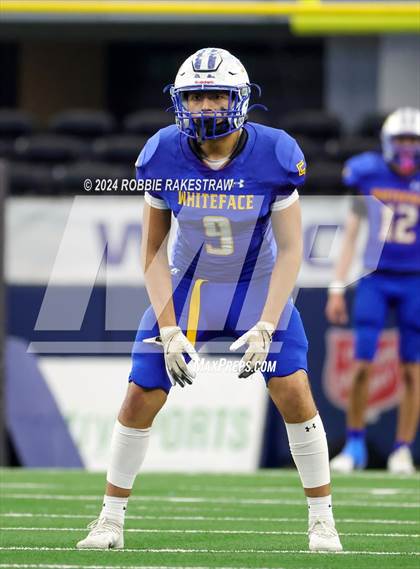 Thumbnail 2 in Whiteface vs. Gordon (UIL 1A Division I Football Final) photogallery.