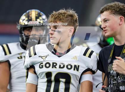 Thumbnail 2 in Whiteface vs. Gordon (UIL 1A Division I Football Final) photogallery.