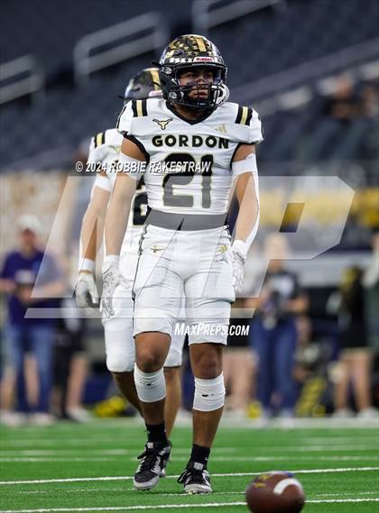 Thumbnail 2 in Whiteface vs. Gordon (UIL 1A Division I Football Final) photogallery.