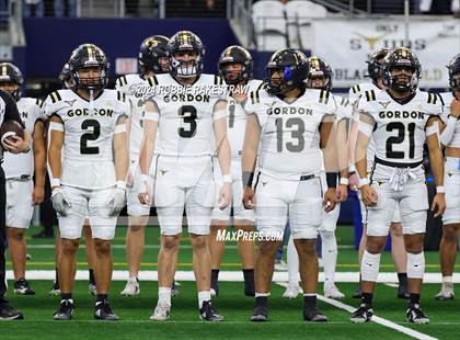 Thumbnail 2 in Whiteface vs. Gordon (UIL 1A Division I Football Final) photogallery.