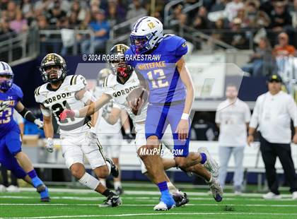 Thumbnail 3 in Whiteface vs. Gordon (UIL 1A Division I Football Final) photogallery.