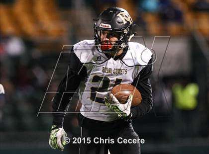 Thumbnail 1 in Rush-Henrietta vs. Aquinas Institute (Section 5 Class AA Final) photogallery.