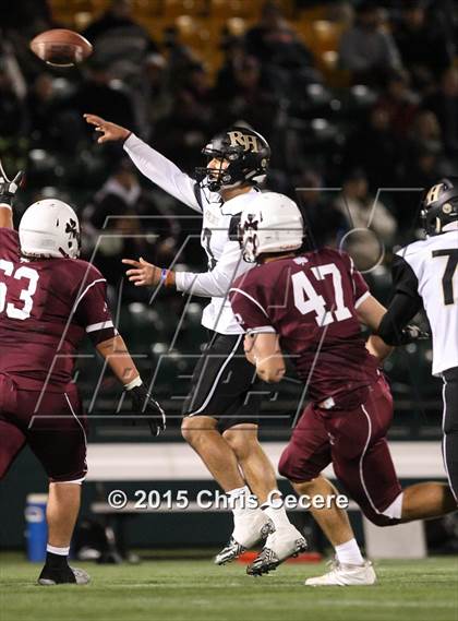 Thumbnail 2 in Rush-Henrietta vs. Aquinas Institute (Section 5 Class AA Final) photogallery.
