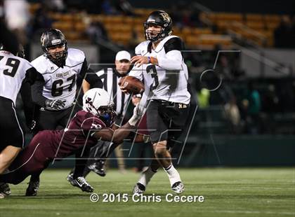 Thumbnail 1 in Rush-Henrietta vs. Aquinas Institute (Section 5 Class AA Final) photogallery.