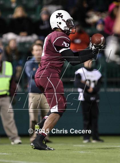 Thumbnail 3 in Rush-Henrietta vs. Aquinas Institute (Section 5 Class AA Final) photogallery.