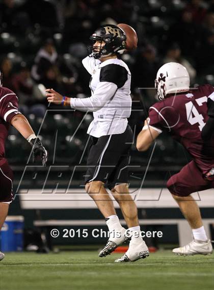 Thumbnail 1 in Rush-Henrietta vs. Aquinas Institute (Section 5 Class AA Final) photogallery.