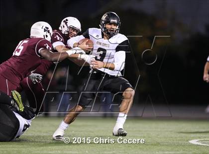 Thumbnail 2 in Rush-Henrietta vs. Aquinas Institute (Section 5 Class AA Final) photogallery.