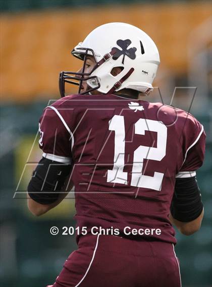Thumbnail 3 in Rush-Henrietta vs. Aquinas Institute (Section 5 Class AA Final) photogallery.