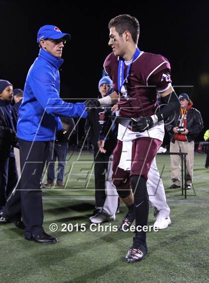 Thumbnail 1 in Rush-Henrietta vs. Aquinas Institute (Section 5 Class AA Final) photogallery.