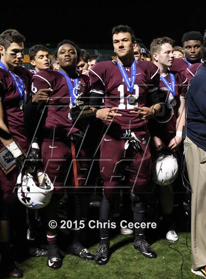 Thumbnail 2 in Rush-Henrietta vs. Aquinas Institute (Section 5 Class AA Final) photogallery.