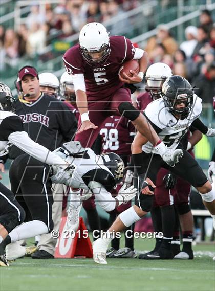 Thumbnail 2 in Rush-Henrietta vs. Aquinas Institute (Section 5 Class AA Final) photogallery.
