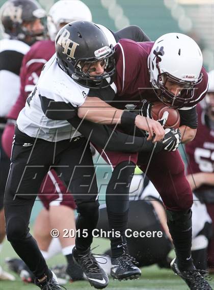 Thumbnail 1 in Rush-Henrietta vs. Aquinas Institute (Section 5 Class AA Final) photogallery.
