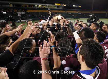 Thumbnail 2 in Rush-Henrietta vs. Aquinas Institute (Section 5 Class AA Final) photogallery.