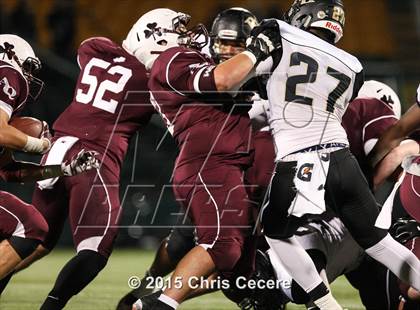 Thumbnail 3 in Rush-Henrietta vs. Aquinas Institute (Section 5 Class AA Final) photogallery.