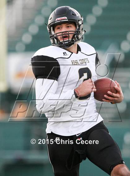 Thumbnail 1 in Rush-Henrietta vs. Aquinas Institute (Section 5 Class AA Final) photogallery.