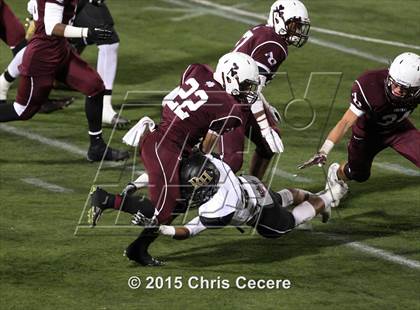 Thumbnail 2 in Rush-Henrietta vs. Aquinas Institute (Section 5 Class AA Final) photogallery.