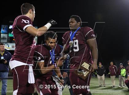 Thumbnail 2 in Rush-Henrietta vs. Aquinas Institute (Section 5 Class AA Final) photogallery.