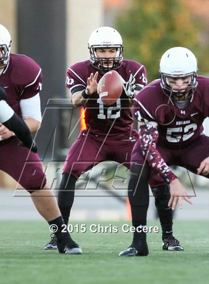 Thumbnail 2 in Rush-Henrietta vs. Aquinas Institute (Section 5 Class AA Final) photogallery.