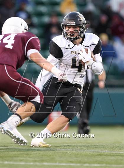 Thumbnail 1 in Rush-Henrietta vs. Aquinas Institute (Section 5 Class AA Final) photogallery.