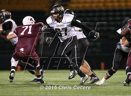 Thumbnail 2 in Rush-Henrietta vs. Aquinas Institute (Section 5 Class AA Final) photogallery.