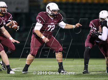 Thumbnail 3 in Rush-Henrietta vs. Aquinas Institute (Section 5 Class AA Final) photogallery.