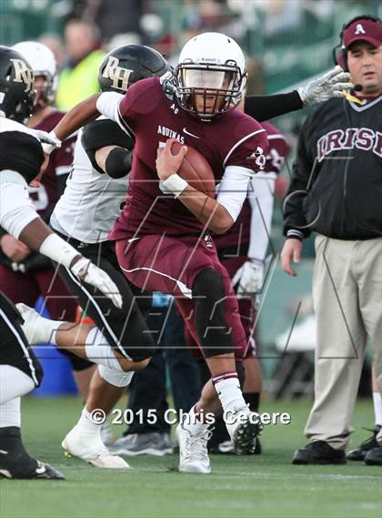 Thumbnail 3 in Rush-Henrietta vs. Aquinas Institute (Section 5 Class AA Final) photogallery.