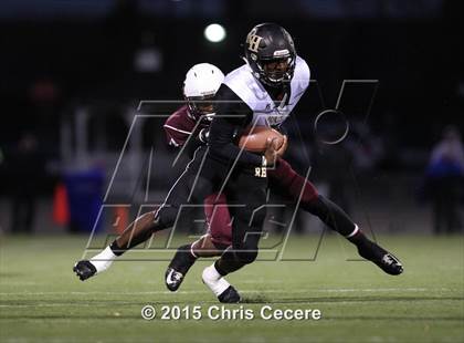 Thumbnail 1 in Rush-Henrietta vs. Aquinas Institute (Section 5 Class AA Final) photogallery.