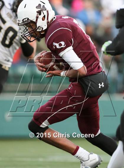Thumbnail 2 in Rush-Henrietta vs. Aquinas Institute (Section 5 Class AA Final) photogallery.