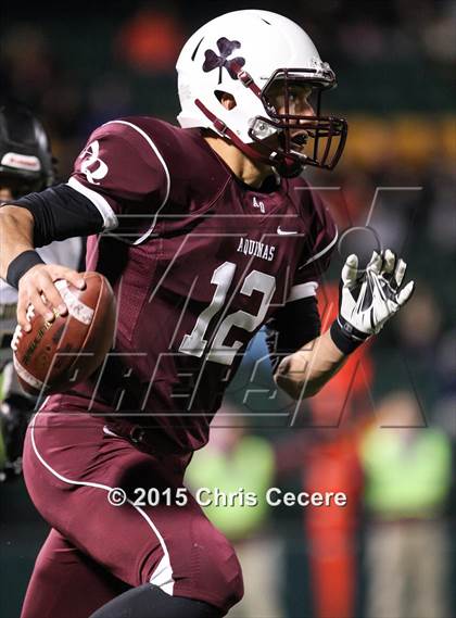 Thumbnail 3 in Rush-Henrietta vs. Aquinas Institute (Section 5 Class AA Final) photogallery.