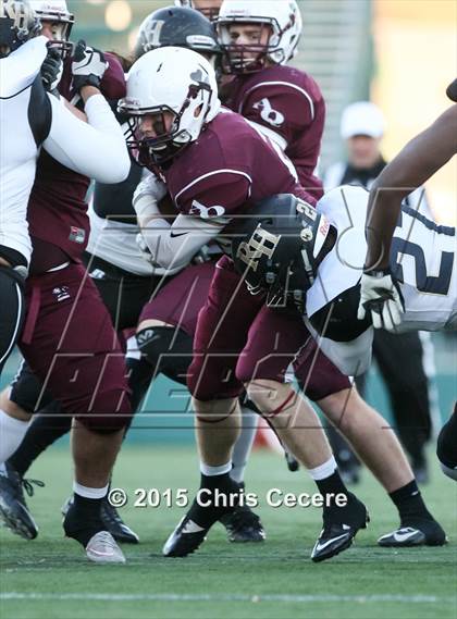 Thumbnail 2 in Rush-Henrietta vs. Aquinas Institute (Section 5 Class AA Final) photogallery.