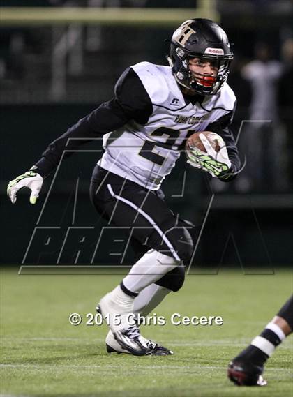 Thumbnail 3 in Rush-Henrietta vs. Aquinas Institute (Section 5 Class AA Final) photogallery.