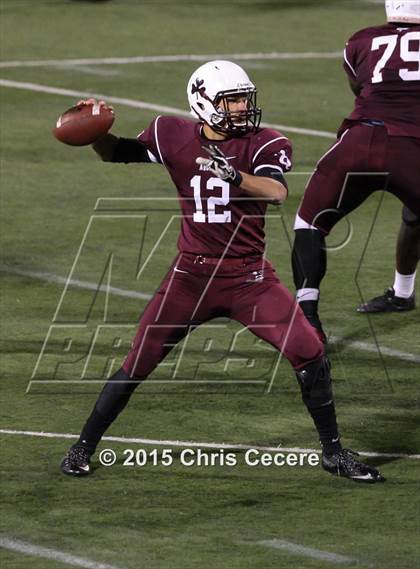 Thumbnail 2 in Rush-Henrietta vs. Aquinas Institute (Section 5 Class AA Final) photogallery.