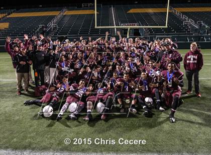 Thumbnail 2 in Rush-Henrietta vs. Aquinas Institute (Section 5 Class AA Final) photogallery.