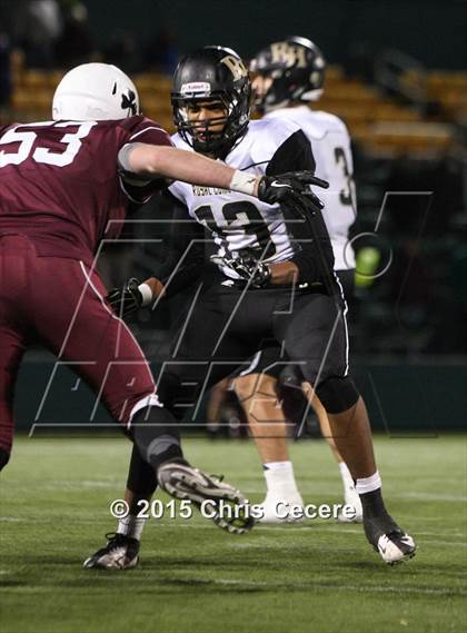 Thumbnail 2 in Rush-Henrietta vs. Aquinas Institute (Section 5 Class AA Final) photogallery.
