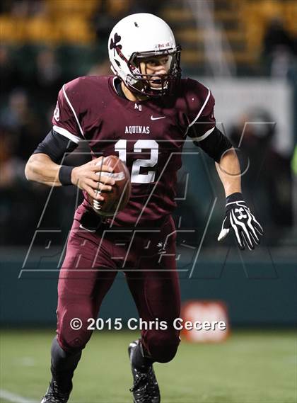 Thumbnail 3 in Rush-Henrietta vs. Aquinas Institute (Section 5 Class AA Final) photogallery.