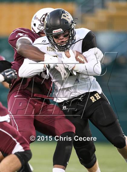 Thumbnail 3 in Rush-Henrietta vs. Aquinas Institute (Section 5 Class AA Final) photogallery.