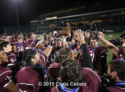Thumbnail 2 in Rush-Henrietta vs. Aquinas Institute (Section 5 Class AA Final) photogallery.