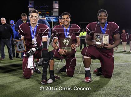 Thumbnail 1 in Rush-Henrietta vs. Aquinas Institute (Section 5 Class AA Final) photogallery.